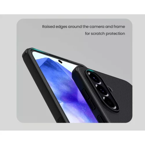  Samsung Galaxy A56 5G Fekete Nillkin Super Frosted PRO Magnetic tok-6902048292505 6 kép
