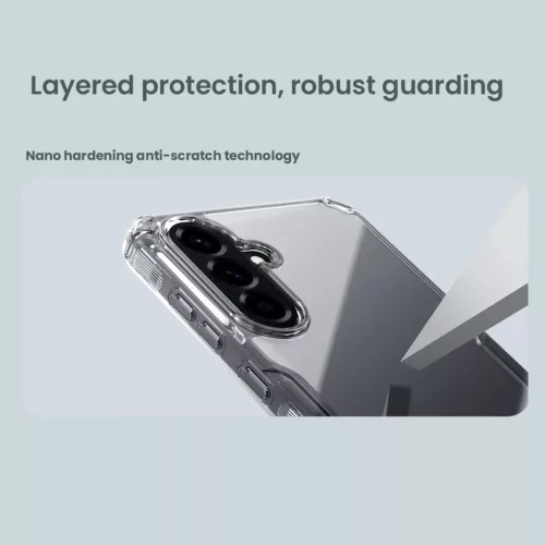  Samsung Galaxy A56 5G átlátszó Nillkin Nature TPU PRO tok-6902048292697 5 kép