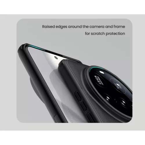 Nillkin Super Frosted PRO Mágneses tok Xiaomi 15 Ultra Fekete tok-6902048296718 6 kép
