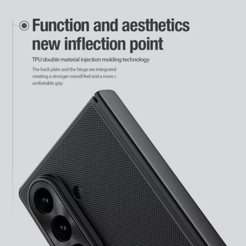  Samsung Galaxy Z Fold 7 fekete Nillkin Super Frosted FOLD hátlap tok-6902048298712 8 kép