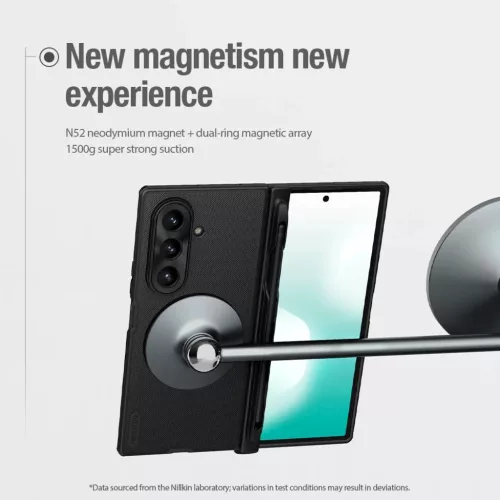  Samsung Galaxy Z Fold 7 Kék Nillkin Super Frosted FOLD Mágneses Tö-6902048298750 4 kép