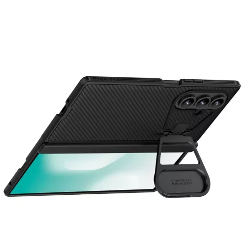 Samsung Galaxy Z Fold 7 Fekete Nillkin CamShield Prop Mágneses tok-6902048298798 4 kép