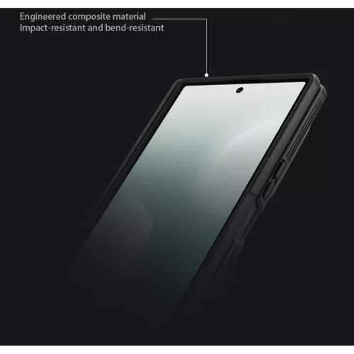  Samsung Galaxy Z Fold 7 Fekete Nillkin CamShield Prop Mágneses tok-6902048298798 9 kép