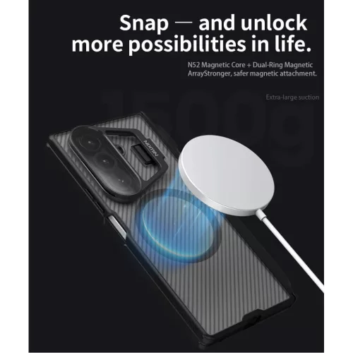  Samsung Galaxy Z Fold 7 Átlátszó Fekete Nillkin CamShield Prop Má-6902048298835 5 kép