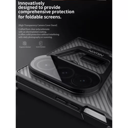  Samsung Galaxy Z Fold 7 Átlátszó Fekete Nillkin CamShield Prop Má-6902048298835 6 kép
