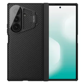    Samsung Galaxy Z Fold 7 Fekete Nillkin CamShield Prop (Átlátszó Lencsetakaró) tok