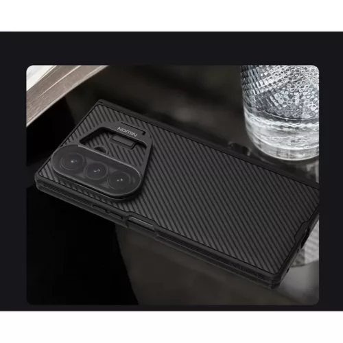  Samsung Galaxy Z Fold 7 Fekete Nillkin CamShield Prop (Átlátszó Le-6902048299504 10 kép