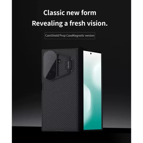  Samsung Galaxy Z Fold 7 Fekete Nillkin CamShield Pro Magnetic (Átlá-6902048299528 6 kép