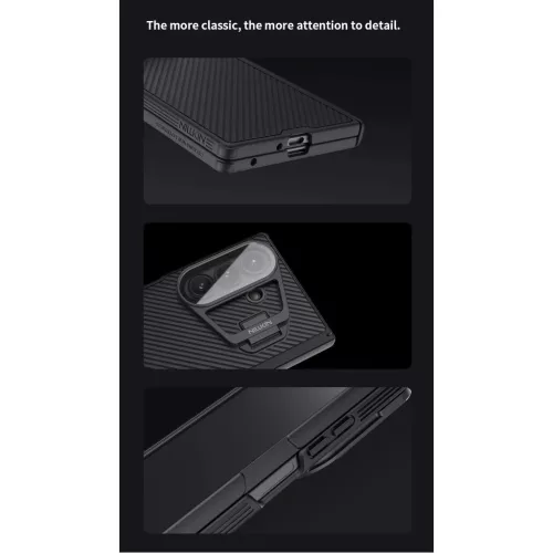  Samsung Galaxy Z Fold 7 Fekete Nillkin CamShield Pro Magnetic (Átlá-6902048299528 8 kép