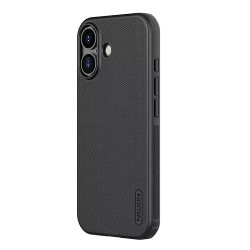  Apple iPhone 17 Fekete Nillkin Super Frosted PRO hátlapi tok-6902048303621 2 kép