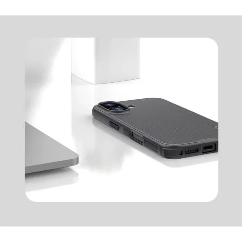  Apple iPhone 17 Fekete Nillkin Super Frosted PRO hátlapi tok-6902048303621 6 kép