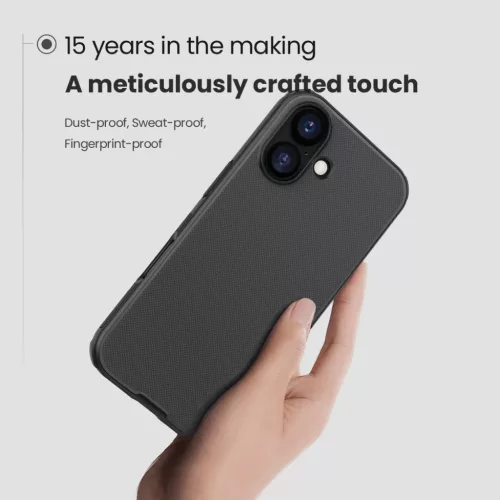  Apple iPhone 17 Fekete Nillkin Super Frosted PRO Mágneses Tok-6902048303706 4 kép