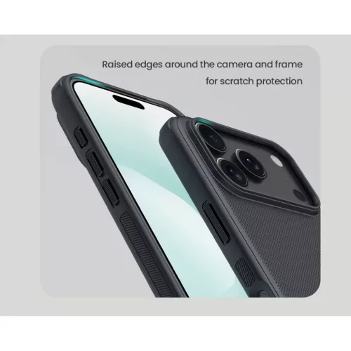  Apple iPhone 17 Pro Fekete Nillkin Super Frosted PRO Mágneses Hátla-6902048303744 6 kép