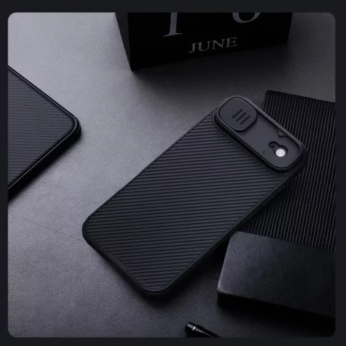 Apple iPhone 17 Air fekete Nillkin CamShield PRO tok-6902048303805 8 kép