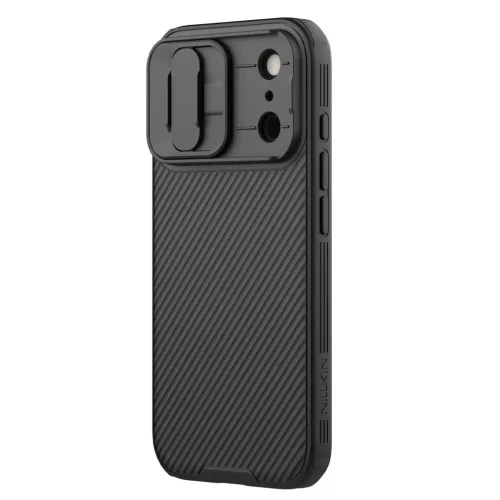  Apple iPhone 17 Pro Fekete Nillkin CamShield PRO tok-6902048303829 2 kép