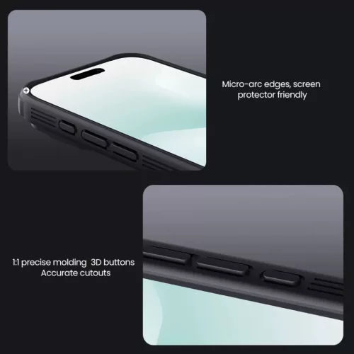  Apple iPhone 17 Pro Fekete Nillkin CamShield PRO tok-6902048303829 7 kép
