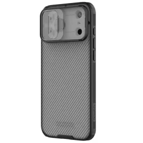 Apple iPhone 17 Pro Max átlátszó fekete Nillkin CamShield PRO tok-6902048303850 2 kép