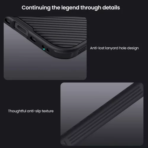 iPhone 17 Air Fekete Nillkin CamShield PRO Mágneses Kemény tok magsa-6902048303881 7 kép