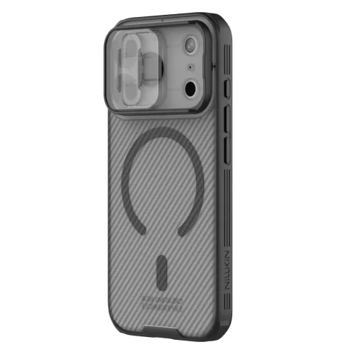 Apple iPhone 17 Pro Átlátszó Fekete Nillkin CamShield PRO Mágneses-6902048303911 2 kép