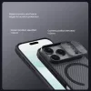 Apple iPhone 17 Pro Átlátszó Fekete Nillkin CamShield PRO Mágneses-6902048303911 5 kép