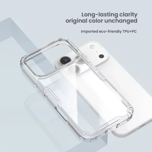 Apple iPhone 17 Air Átlátszó Nillkin Nature TPU PRO tok-6902048304031 7 kép