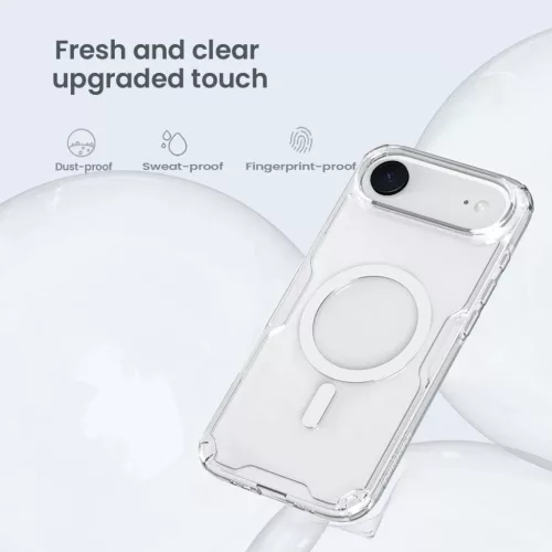 Apple iPhone 17 Air Transparent Nillkin Nature TPU PRO Mágneses tok-6902048304079 4 kép