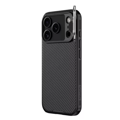  Apple iPhone 17 Pro Fekete Nillkin CamShield Pro Mágneses tok-6902048304154 2 kép