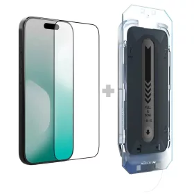    Apple iPhone 17 Pro Max Nillkin Edzett Üveg 2.5D CP+ PRO Fekete (alkalmazóval) üvegfólia