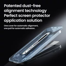  Apple iPhone 17 Pro Max Nillkin Edzett Üveg 2.5D CP+ PRO Fekete (alk-6902048304352 2 kép