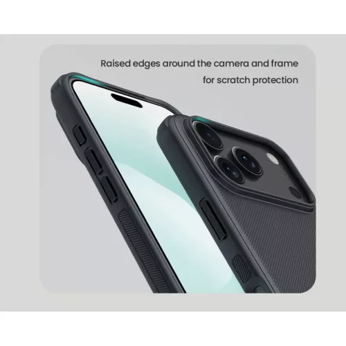  Apple iPhone 17 Pro Max kék Nillkin Super Frosted PRO hátlapi tok-6902048304536 5 kép