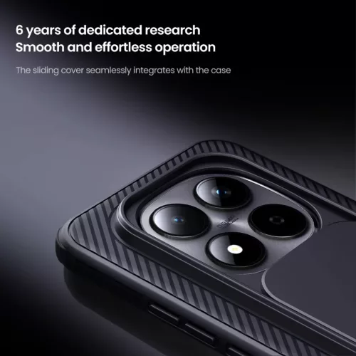  Xiaomi Redmi Note 15 Pro+ 5G fekete Nillkin CamShield PRO Hard tok-6902048306011 3 kép
