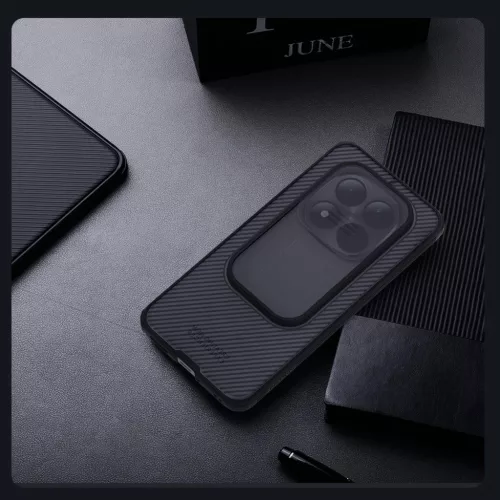  Xiaomi Redmi Note 15 Pro+ Plus 5G átlátszó fekete Nillkin CamShiel-6902048306028 8 kép