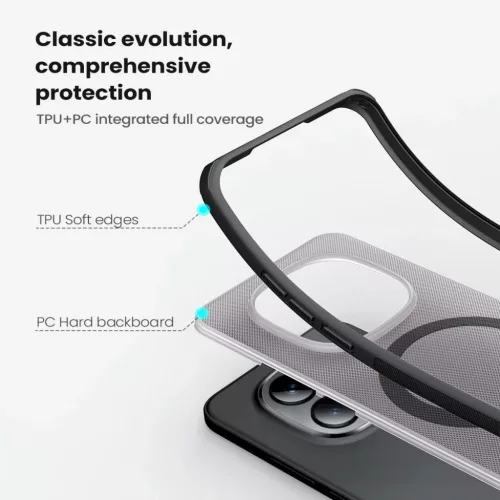  Xiaomi Redmi Note 15 Pro 5G Átlátszó Fekete Nillkin Super Frosted -6902048306165 5 kép