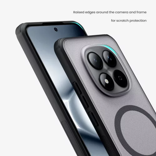  Xiaomi Redmi Note 15 Pro 5G Átlátszó Fekete Nillkin Super Frosted -6902048306165 6 kép