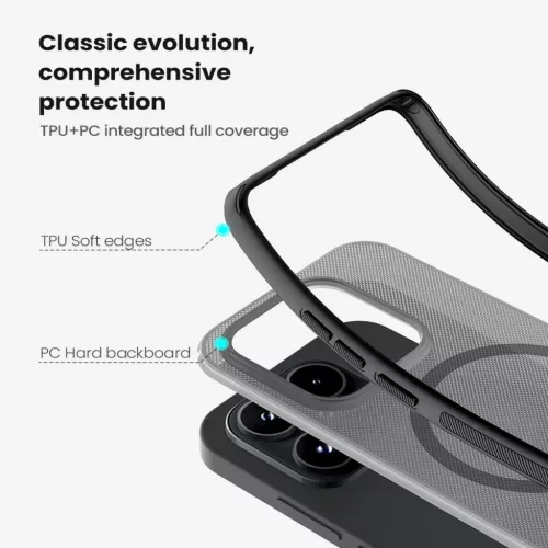 Nillkin Super Frosted PRO Mágneses Hátlap Tok Xiaomi 17-hez Átláts-6902048306202 5 kép