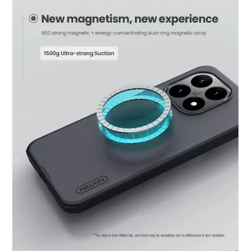  Xiaomi 15T Fekete Nillkin Super Frosted PRO Mágneses Hátlapi Tok-6902048307131 3 kép