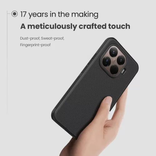  Xiaomi 15T Pro Fekete Nillkin Super Frosted PRO Mágneses Hátlap tok-6902048307155 5 kép