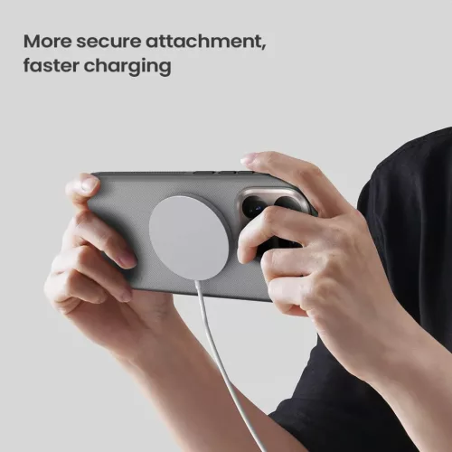 Nillkin Super Frosted PRO Mágneses Tok Xiaomi 15T Pro-hoz Átlátszó-6902048307162 3 kép