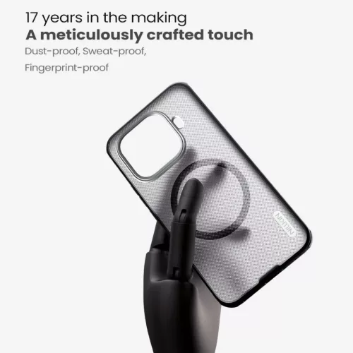 Nillkin Super Frosted PRO Mágneses Tok Xiaomi 15T Pro-hoz Átlátszó-6902048307162 5 kép