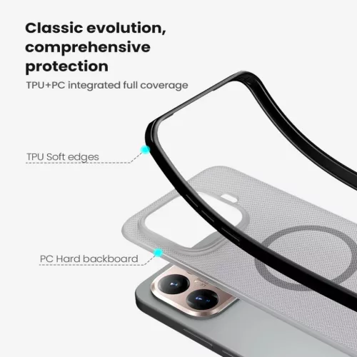 Nillkin Super Frosted PRO Mágneses Tok Xiaomi 15T Pro-hoz Átlátszó-6902048307162 6 kép