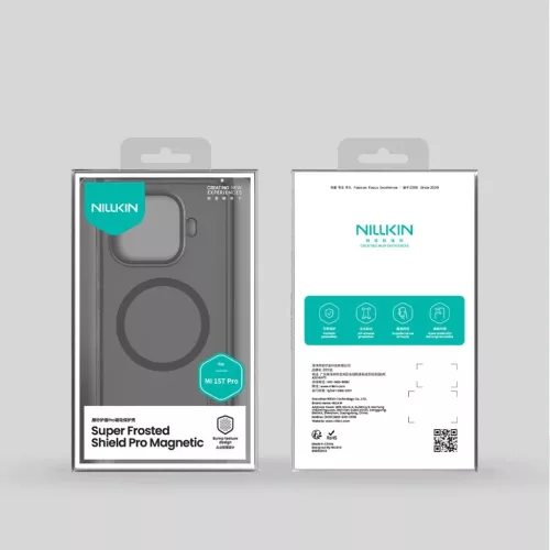 Nillkin Super Frosted PRO Mágneses Tok Xiaomi 15T Pro-hoz Átlátszó-6902048307162 8 kép