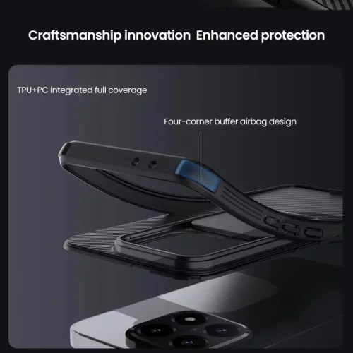  Xiaomi 15T Fekete Nillkin CamShield PRO Hard tok-6902048307179 5 kép
