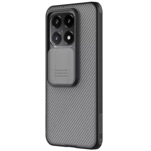  Xiaomi 15T átlátszó fekete Nillkin CamShield PRO fliptok-6902048307186 2 kép