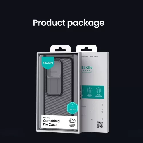  Xiaomi 15T átlátszó fekete Nillkin CamShield PRO fliptok-6902048307186 9 kép