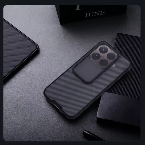  Xiaomi 15T Pro átlátszó fekete Nillkin CamShield PRO kemény tok-6902048307209 8 kép