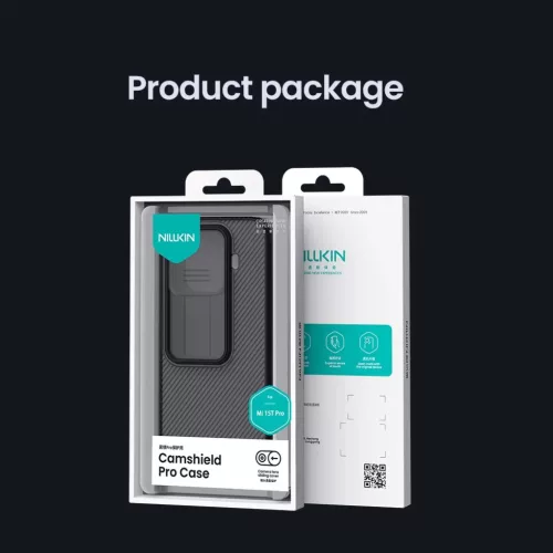  Xiaomi 15T Pro átlátszó fekete Nillkin CamShield PRO kemény tok-6902048307209 9 kép