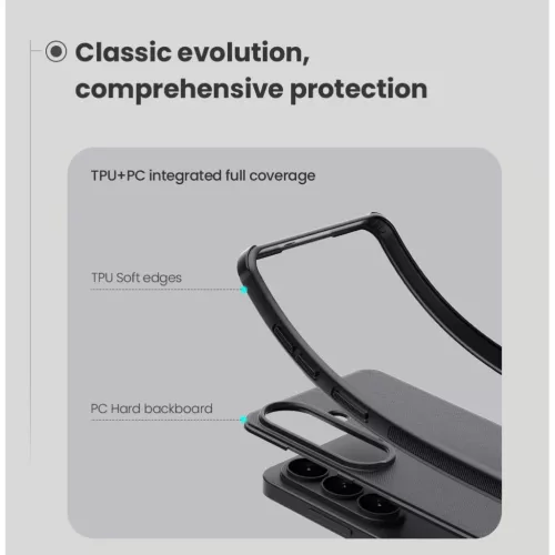  Samsung Galaxy S26 fekete Nillkin Super Frosted PRO hátlap tok-6902048307322 4 kép