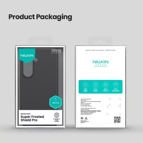  Samsung Galaxy S26 fekete Nillkin Super Frosted PRO hátlap tok-6902048307322 7 kép
