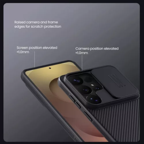  Samsung Galaxy S26 Ultra fekete Nillkin CamShield PRO Hard tok-6902048307445 4 kép