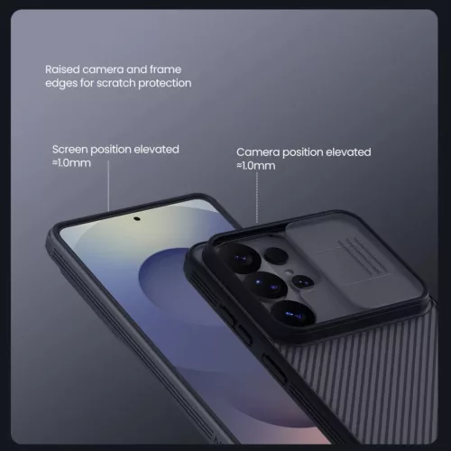  Samsung Galaxy S26 Ultra Átlátszó Fekete Nillkin CamShield PRO kem-6902048307452 4 kép